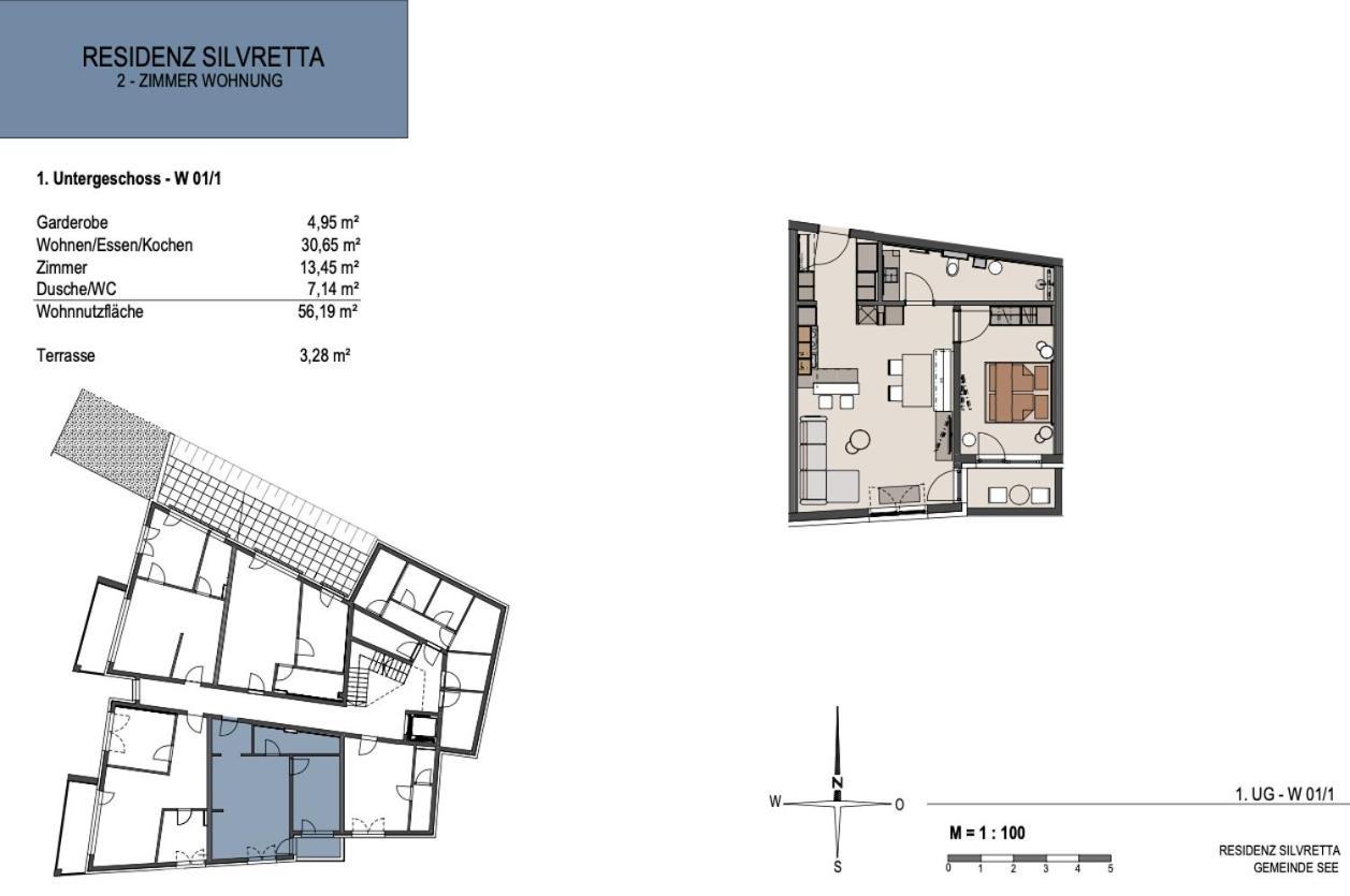 Exklusiv Und Elegantes Apartment In Der Residenz Silvretta - Inklusive Silvretta Card Premium Зе Екстер'єр фото